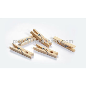 Nature color mini brich wooden pegs